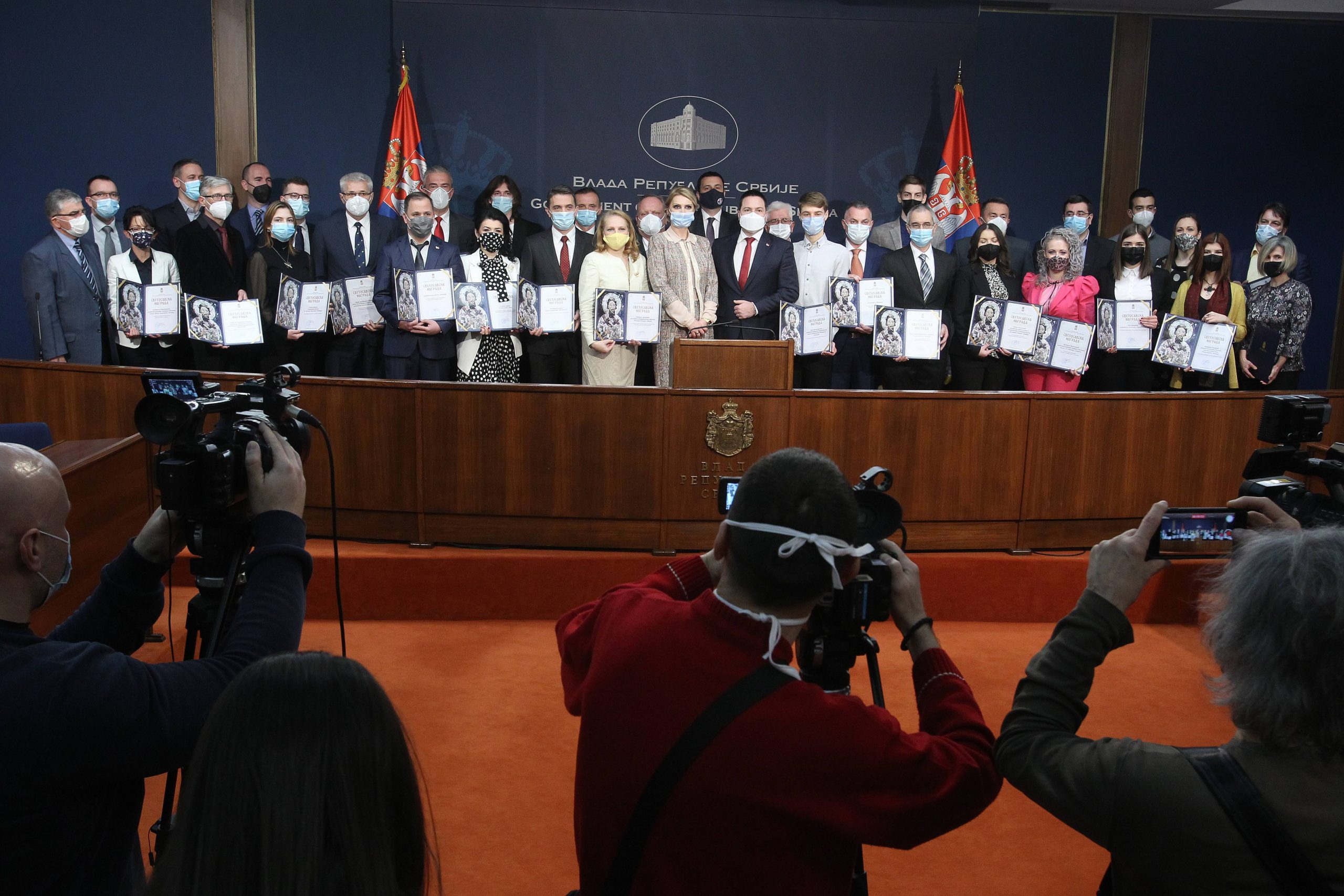 Ružić: Dobitnici ovogodišnjeg priznanja dokaz da "Sveti Sava živi i bitiše u svima nama" 1