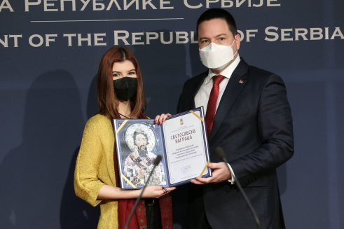 Ružić: Dobitnici ovogodišnjeg priznanja dokaz da "Sveti Sava živi i bitiše u svima nama" 8