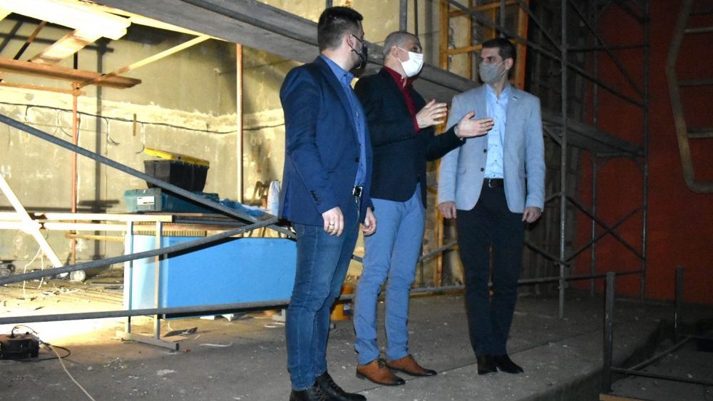 Poseta rekonstrukciji sale kultnog bioskopa “Kultura” u Požarevcu 1