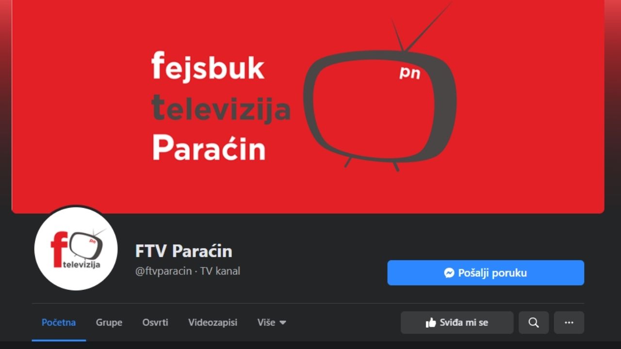 Gušenje lokalne FB strane Infocentrale u Paraćinu 1