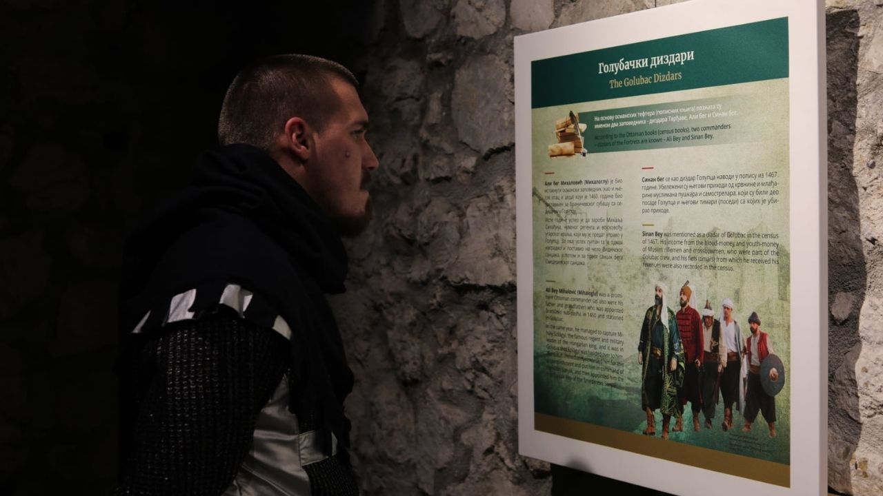 U tvrđavi Golubački grad postavljena izložba „Zapovednici Golubačke tvrđave“ 1