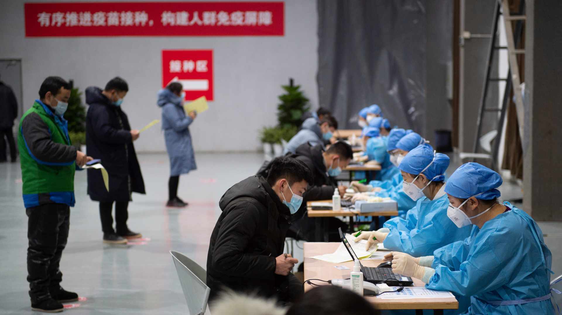 Vakcinacije se sprovode na veliko u Kini pre kineske Nove godine 12. februara 1