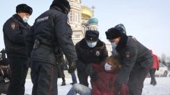 Ruska policija uhapsila više od 2.600 demonstranata koji traže oslobađanje Navaljnog (FOTO) 4