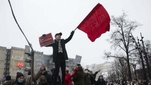 Russia Navalny Protests Ruska policija uhapsila više od 2.600 demonstranata koji traže oslobađanje Navaljnog (FOTO) 6