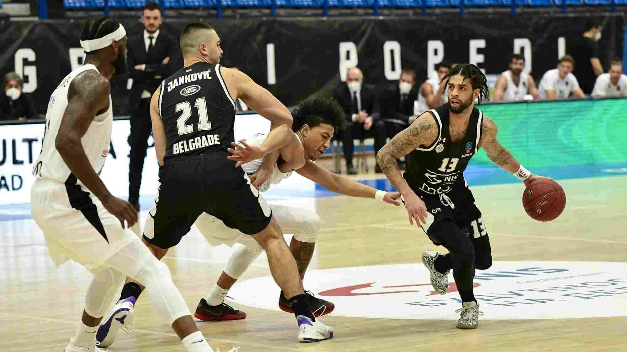 Partizan ubedljiv protiv Trenta na početku Top 16 faze 1