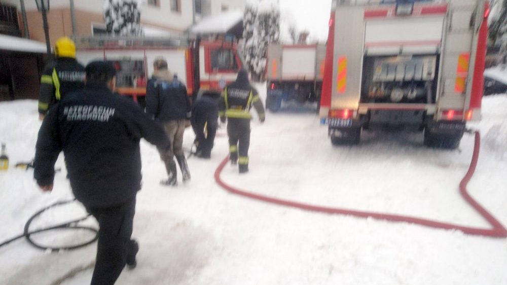 Ugašen požar u apartmanima na Zlatiboru 1