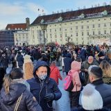 Demonstracije protiv restriktivnih mera u Beču 12