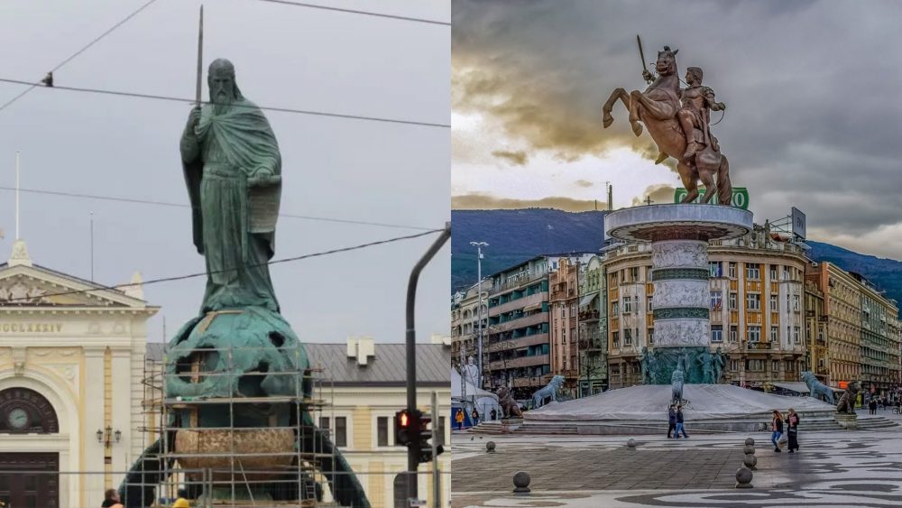 Predrag Marković: Spomenik Stefanu Nemanji kao spomenik Aleksandru Makedonskom u Skoplju 1