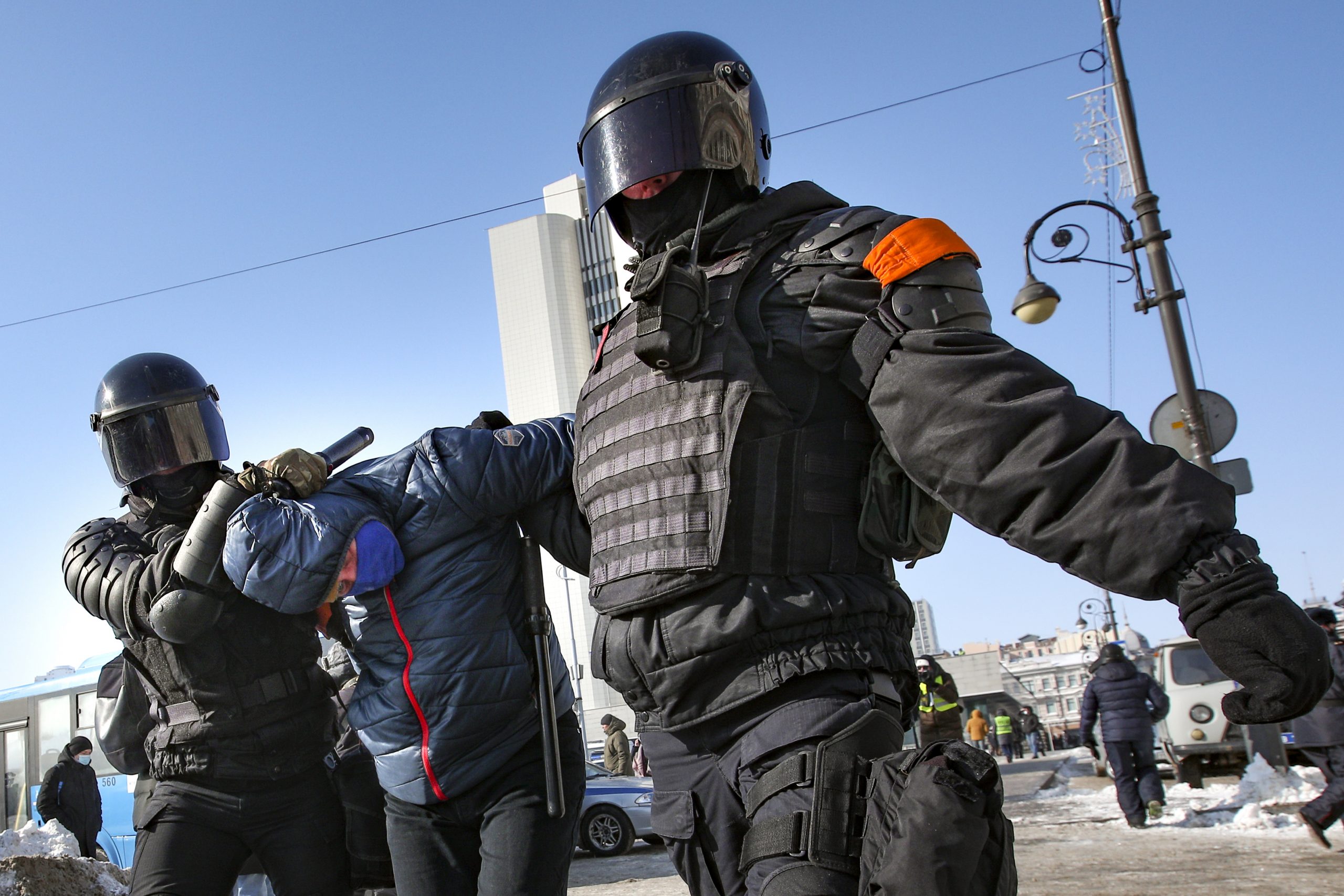 Rusija: Skupovi podrške Navaljnom, uhapšeno više od 5.100 demonstranata (FOTO) 9