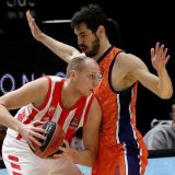 Košarkaši Zvezde izgubili od Valensije 15