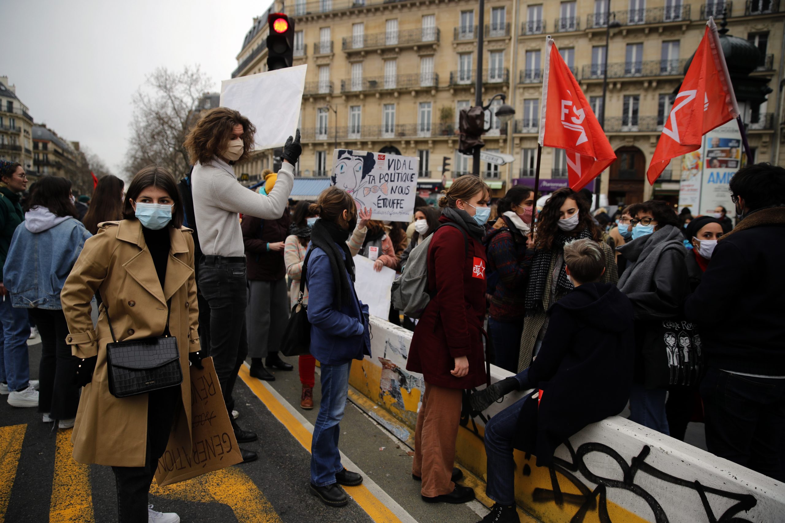 U Francuskoj štrajk i protesti prosvetnih radnika 3