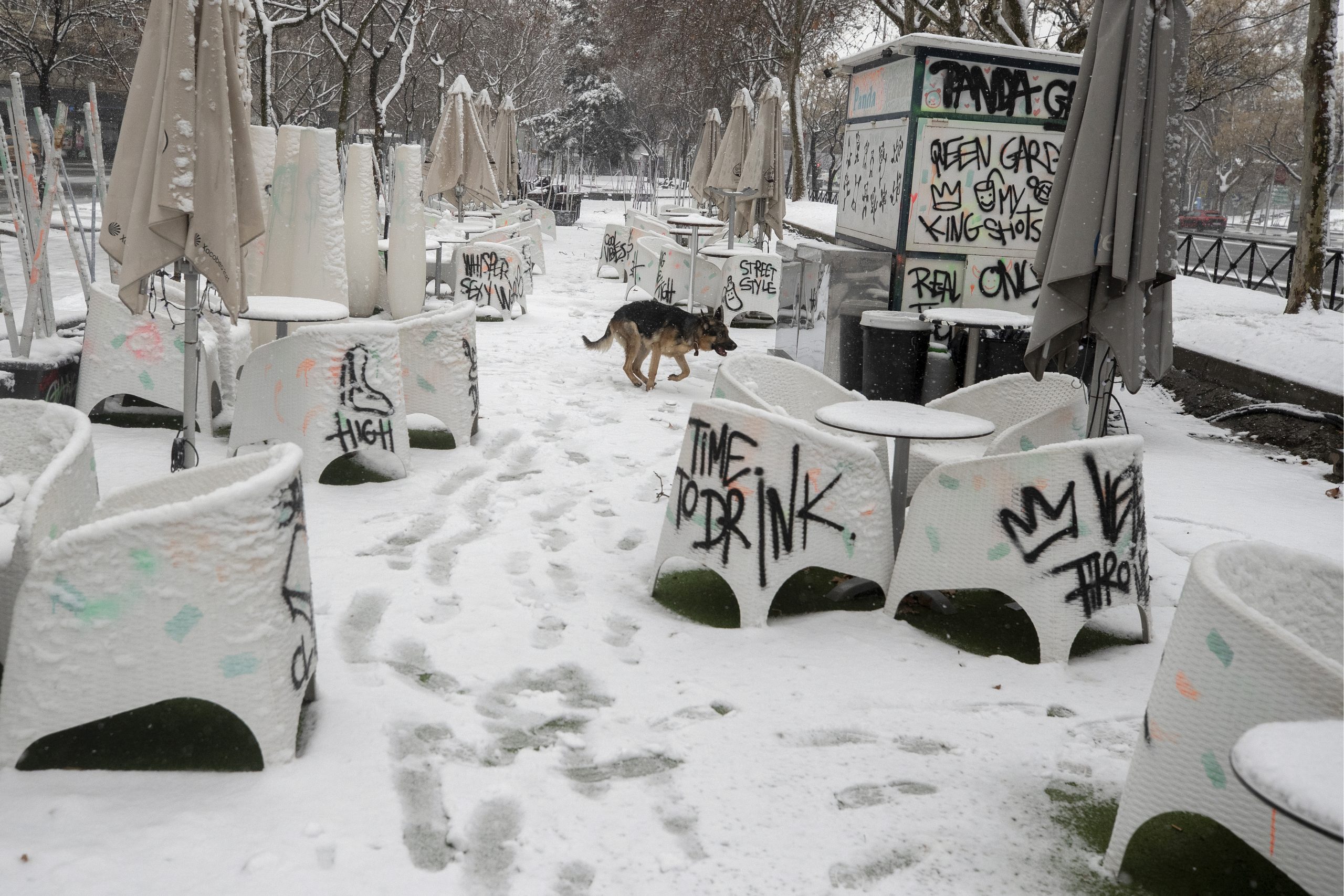 Mećava izazvala haos u Španiji, danas se očekuje još snega 1