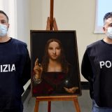 Italijanska policija našla ukradenu sliku Leonarda da Vinčija 12