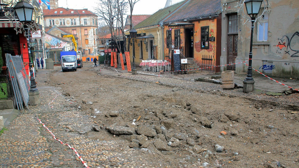 Novi sistem javne rasvete u Skadarliji 1