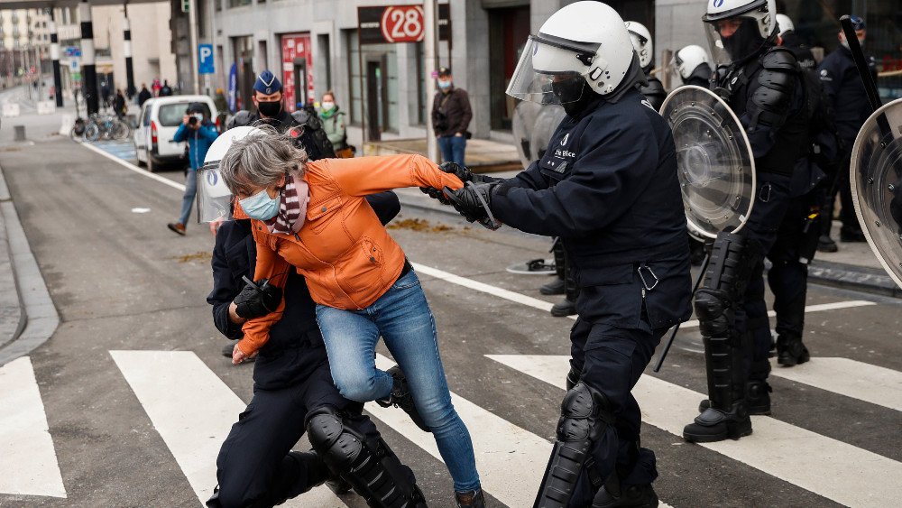 Najžešće demonstracije u srcu Evropske unije 1