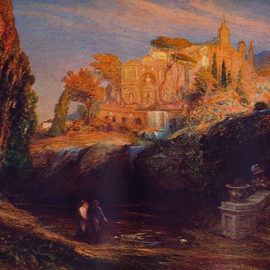 Književnost: Zašto žene objavljuju dela pod muškim imenima 3 Oil painting depicting a scene from The Mysteries of Udolpho