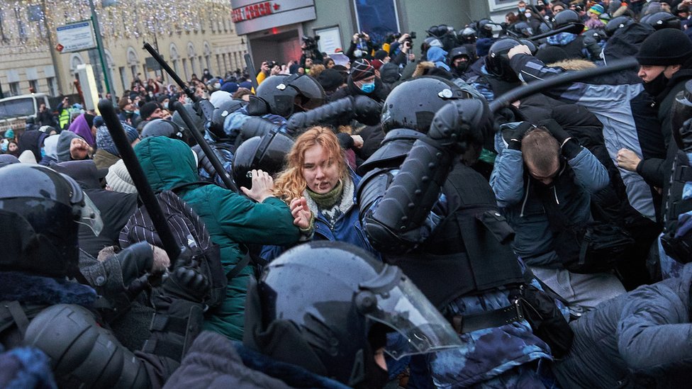 protestы v Moskve