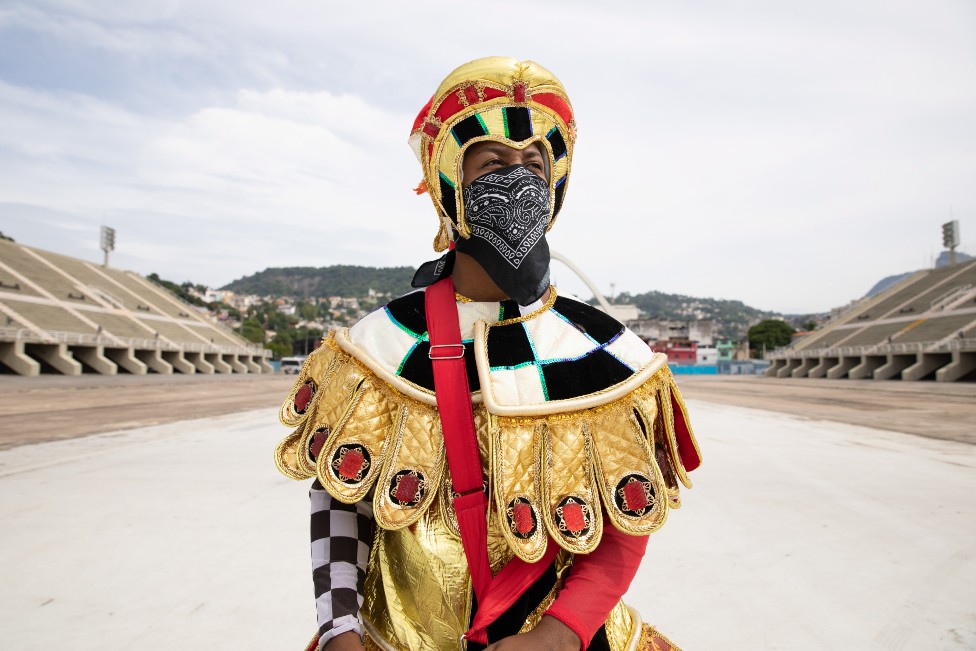 Brazil, korona virus i karneval: Rio de Žaneiro - umesto ludnice na ulicama, tišina 5 Darllan Nascimento in an empty Sambadrome