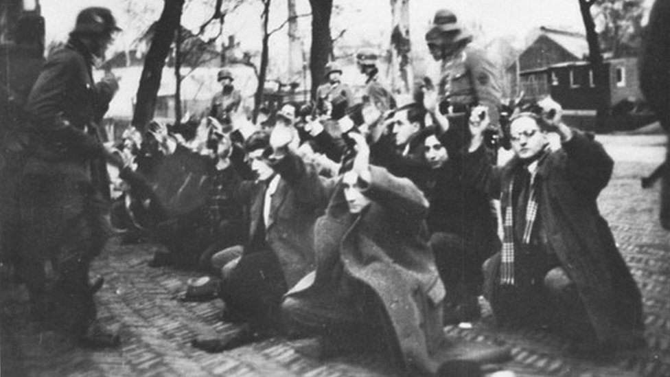 Zarobljeni Jevreji u Amsterdamu
