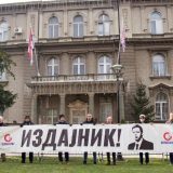 Protest ispred Predsedništva Srbije: Vučić radi na stvaranju albanske države 7