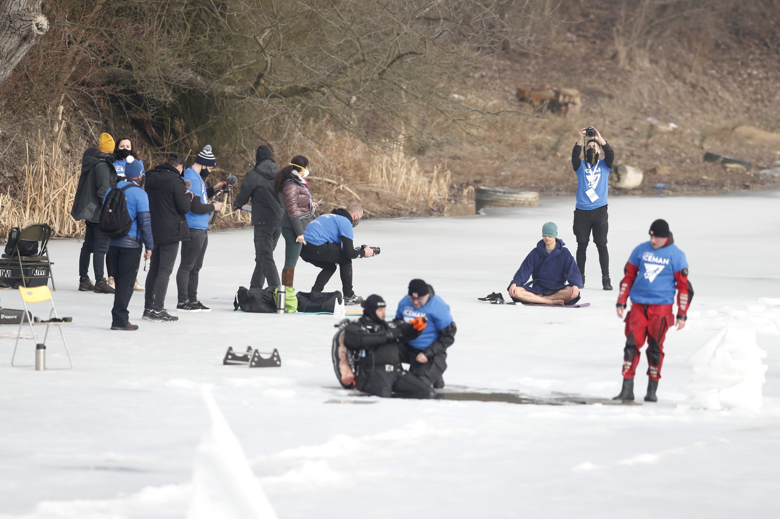 Čeh postavio svetski rekord u ronjenju pod ledom na dah 2
