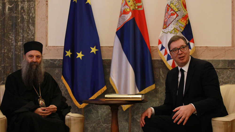 Predsednik Srbije i patrijarh SPC razgovarali o "ključnim pitanjima za državu i crkvu" 1