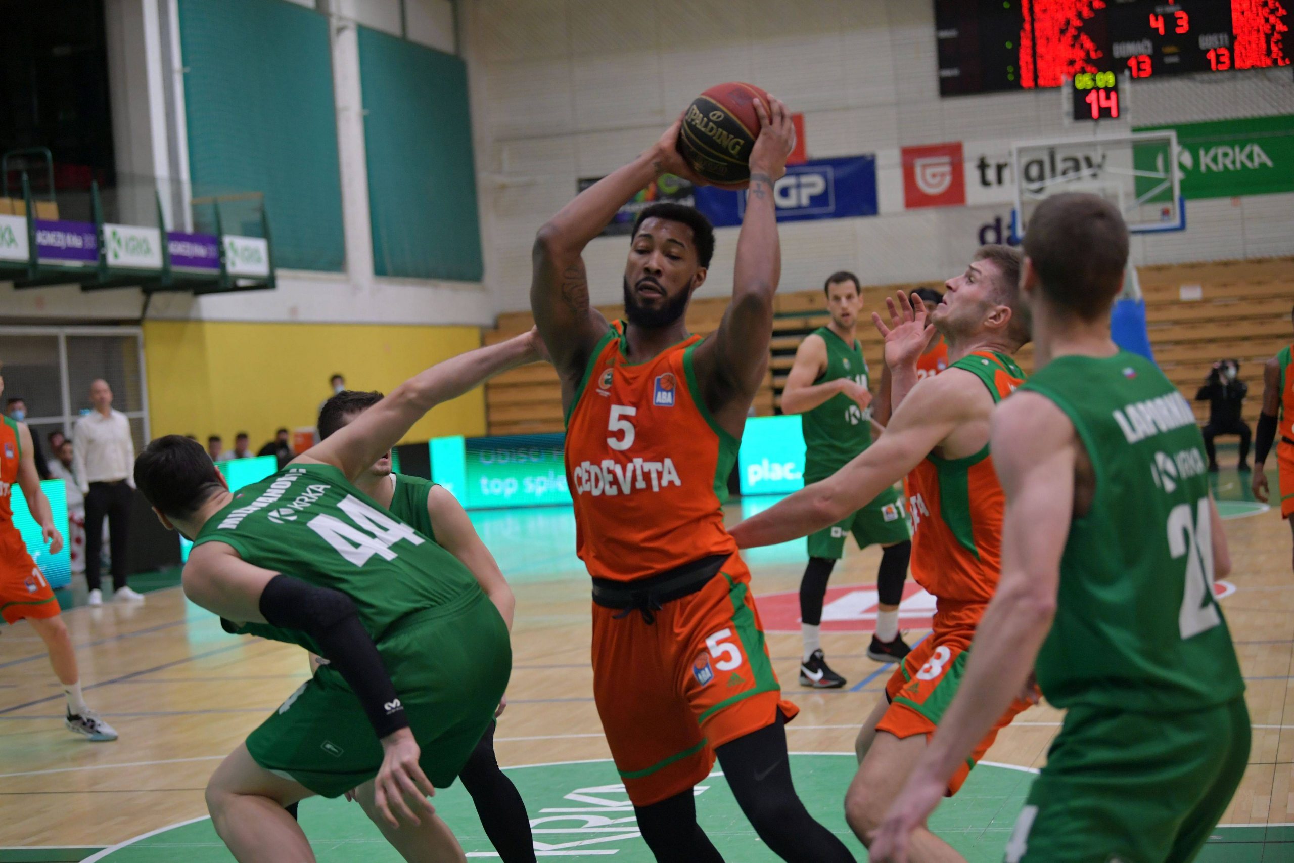 Cedevita Olimpija pobedila Krku u ABA ligi 1