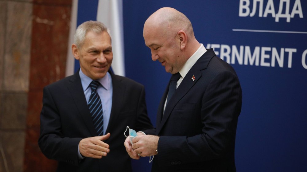 Popović i Bocan Harčenko o unapređenju ekonomskih odnosa Srbije i Rusije 1