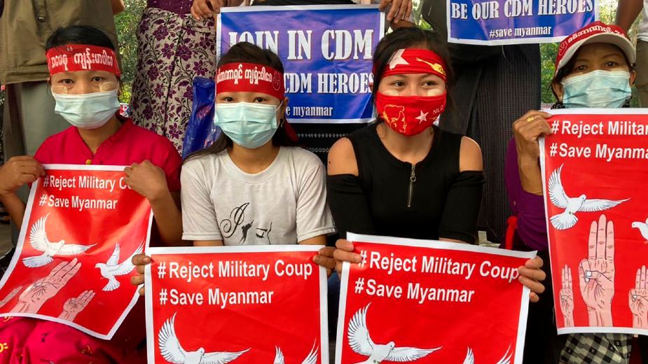 Novi protesti u Mjanmaru 1