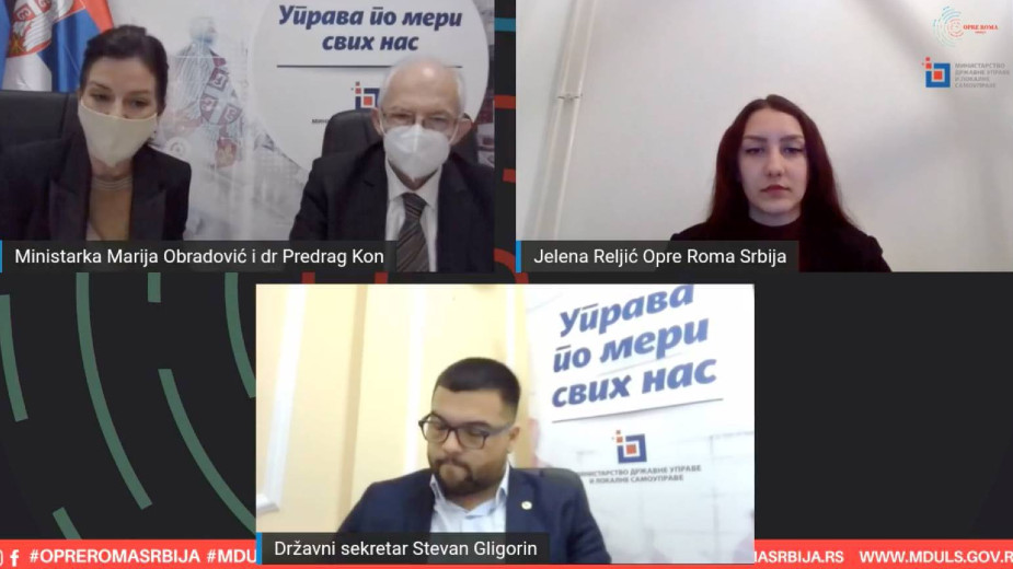 Obradović: Ministarstvo državne uprave i lokalne samouprave će pomoći Romima da se vakcinišu 1