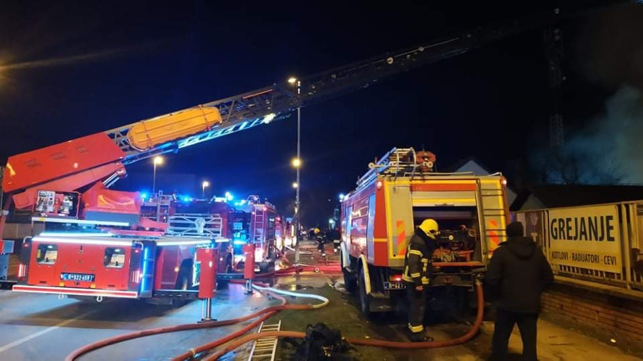 Požar u Novom Sadu, nema povređenih 1