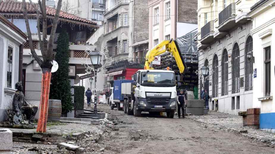 Započeta poslednja faza rekonstrukcije Skadarlije 1