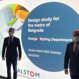 Partneri iz "Alstoma" predstavili dizajn vagona za beogradski metro, bilo reči i o kreditiranju 13