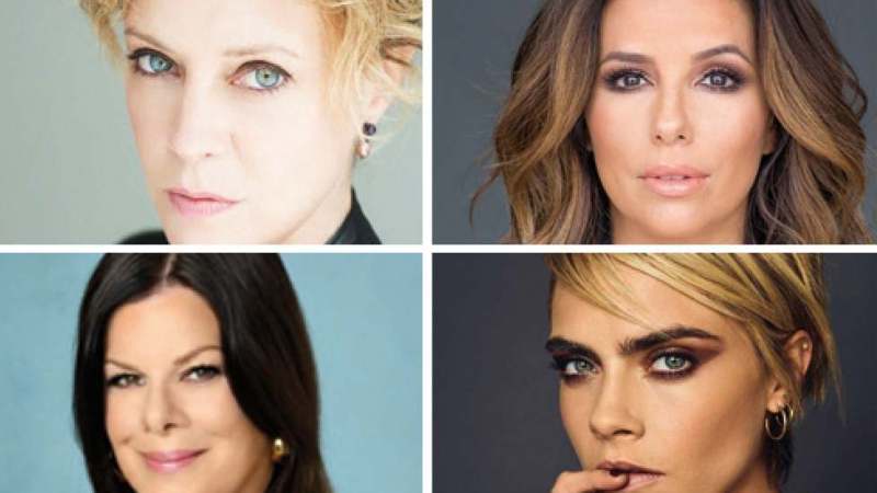 Eva Longorija i Kara Delevinj deo filma „Ženske priče” 1