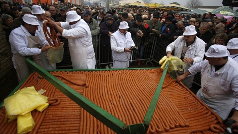 Znak Najbolje iz Vojvodine za Kobasicijadu u Turiji