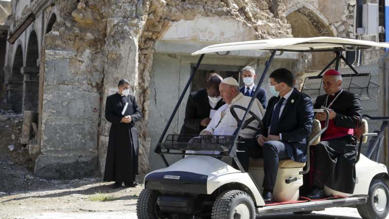 Najveća papina misa tokom posete Iraku u Erbilu 1