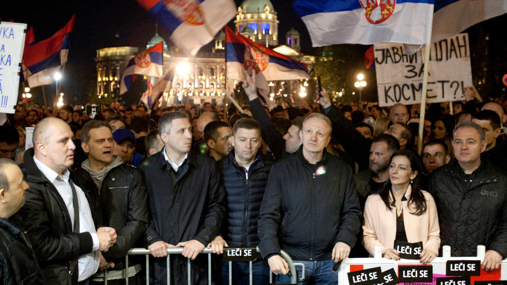 Protesti "zahtevaju" jedinstvo i podršku Zapada 1