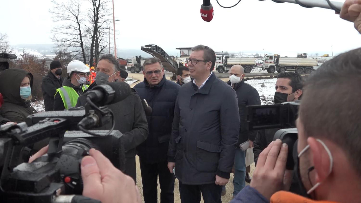 Obilazak radova paravan za funkcionersku kampanju 1