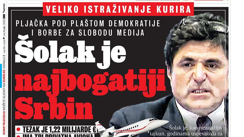 Kriminalizuju Šolaka da sakriju sopstvene afere 1