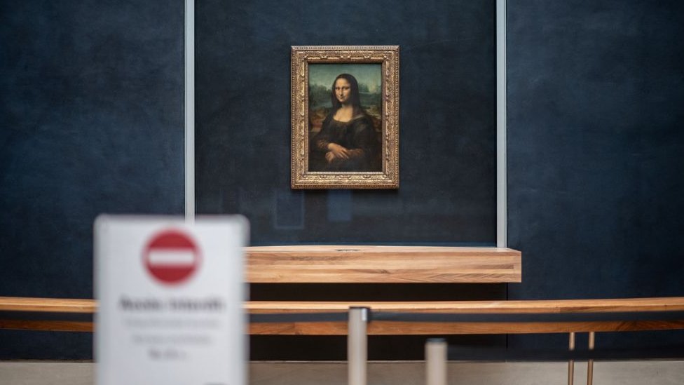 "Mona Liza" v Luvre