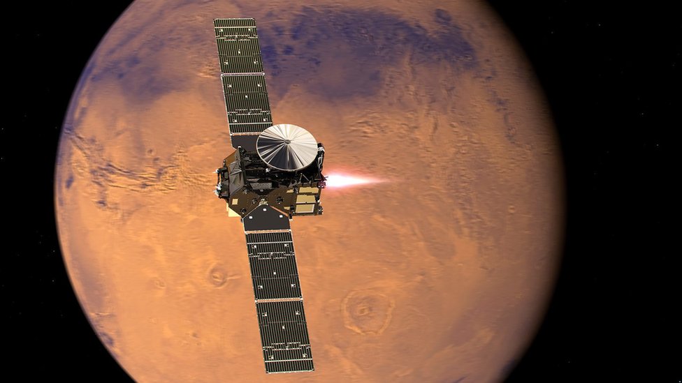 Mežplanetnaя stanciя na orbite Marsa