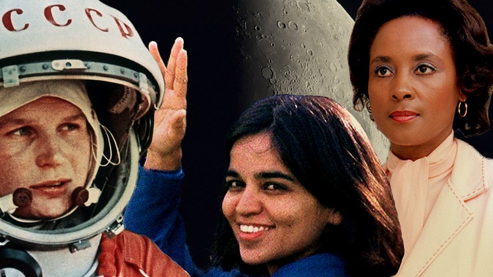Svemir i imena: Zašto samo 26 žena ima svoj krater na Mesecu 1 Valentina Tereshkova, Kalpana Chawla and Annie Jean Easley