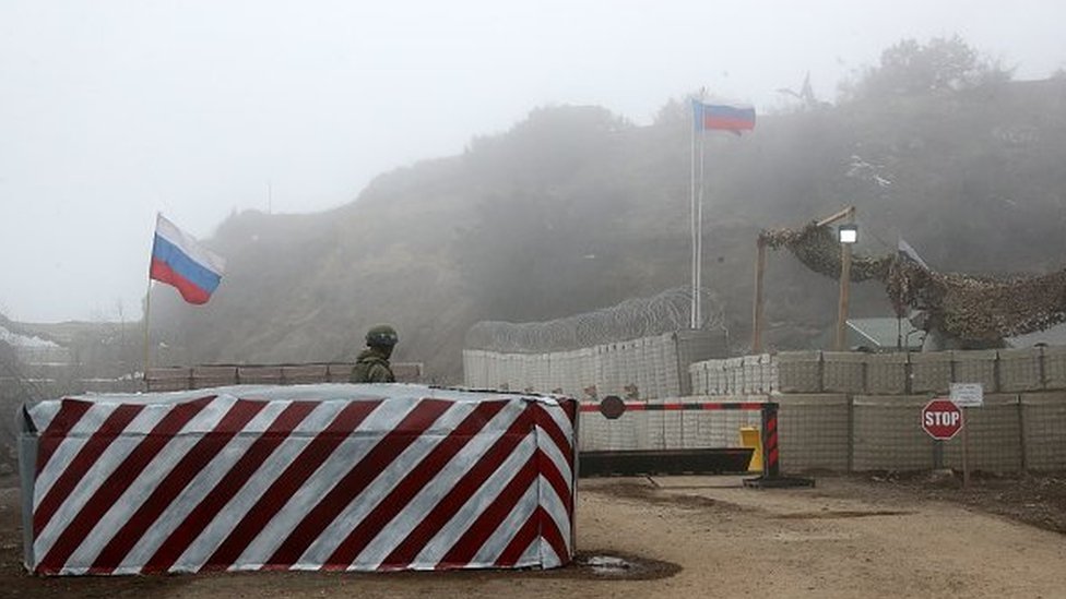 Rat oko Nagorno-Karabaha: Život pod budnim okom ruskih mirovnih snaga 2 Blokpost