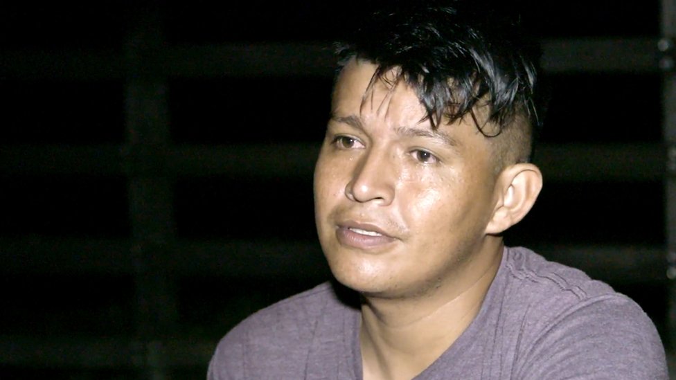 Jacqueline's husband Lionel speaks at nightfall