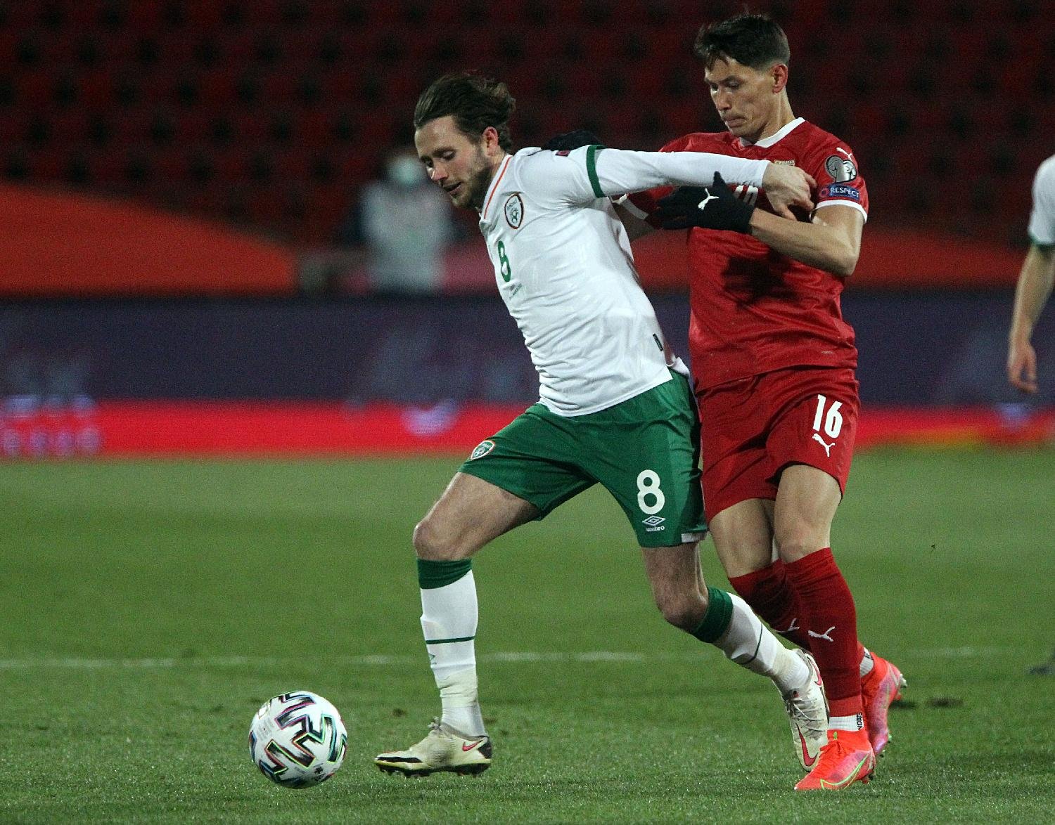 Kolins je, pogotovo u prvom poluvremenu, zadavao dosta problema igračima Srbije