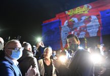 Novakovi uspesi na fasadi Starog dvora (FOTO) 6