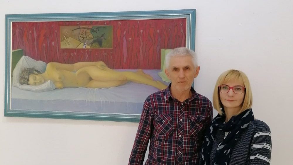 Požarevac: Predstavljena izložba slika „Ljubavi nikada previše“ Vojka Aleksića 1