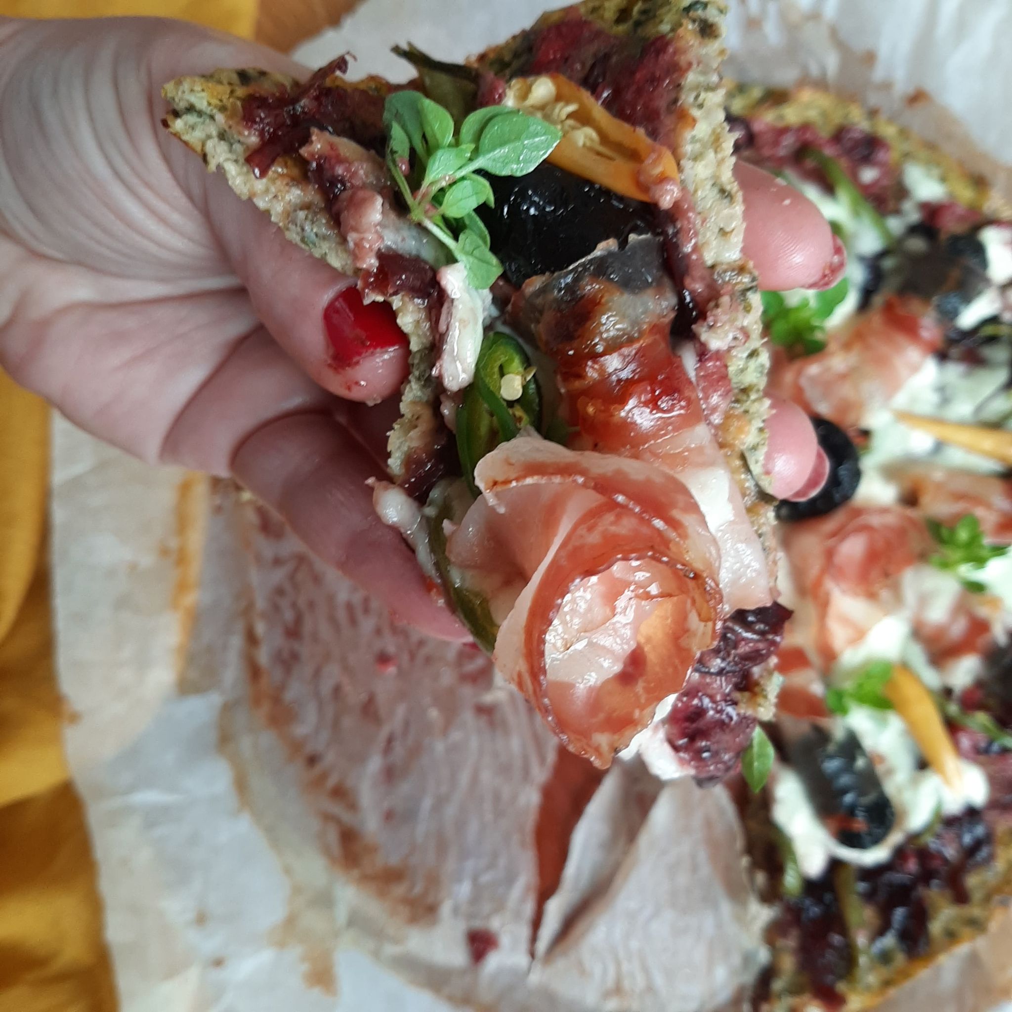Recept: Purplegasmic pizza 3