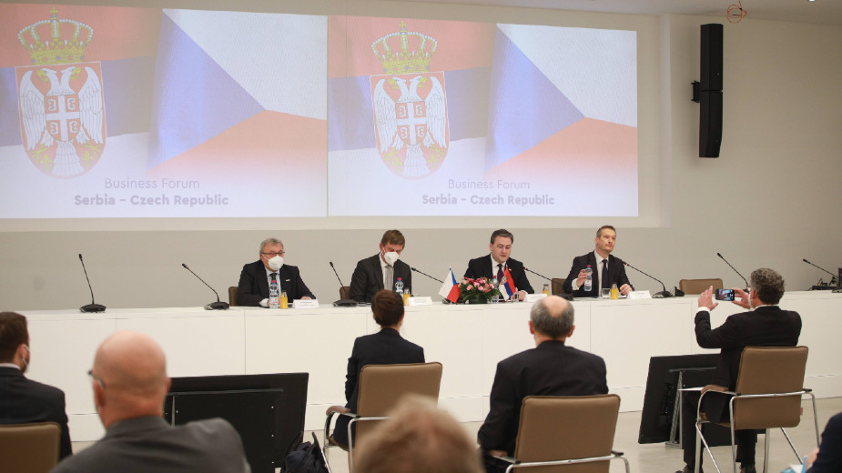 Premijerka Srbije s ministrom Češke o privrednoj saradnji 1