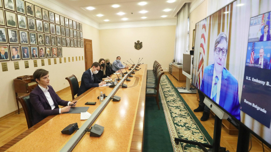 Brnabić i Palmer: Kompromis je osnov budućeg sporazuma Beograda i Prištine 1